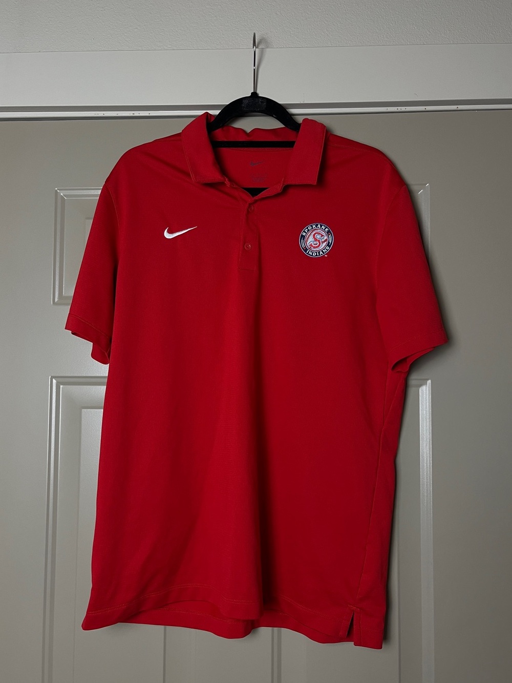 Men’s Spokane Indians Red Polo